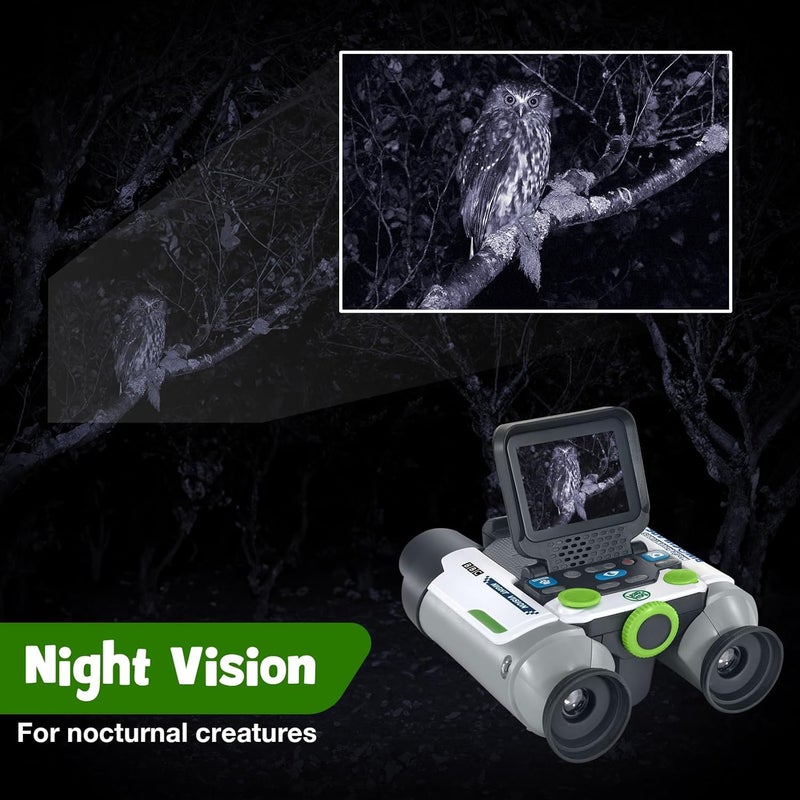 LeapFrog Magic Adventures Binoculars with Screen Capture, Night Vision for Kids Ages 4 and up - Image 4